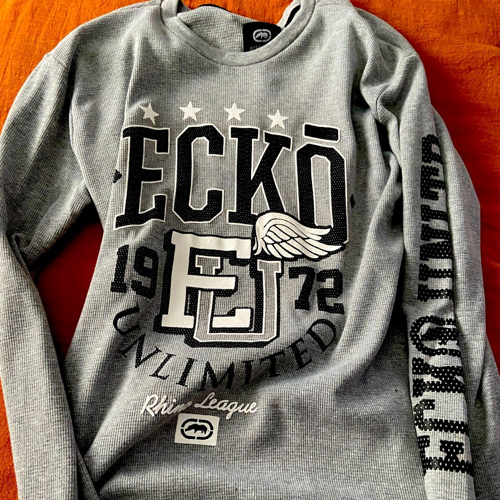 Marco ecko long sleeve tee (grey)